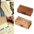 thumbnail image 3 of 30Pcs Vintage Alphabet Letter Uppercase Lowercase Craft Wooden Rubber Stamp Set, 3 of 7