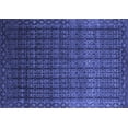 thumbnail image 1 of Ahgly Company Machine Washable Indoor Rectangle Abstract Blue Contemporary Area Rugs, 7' x 10', 1 of 4