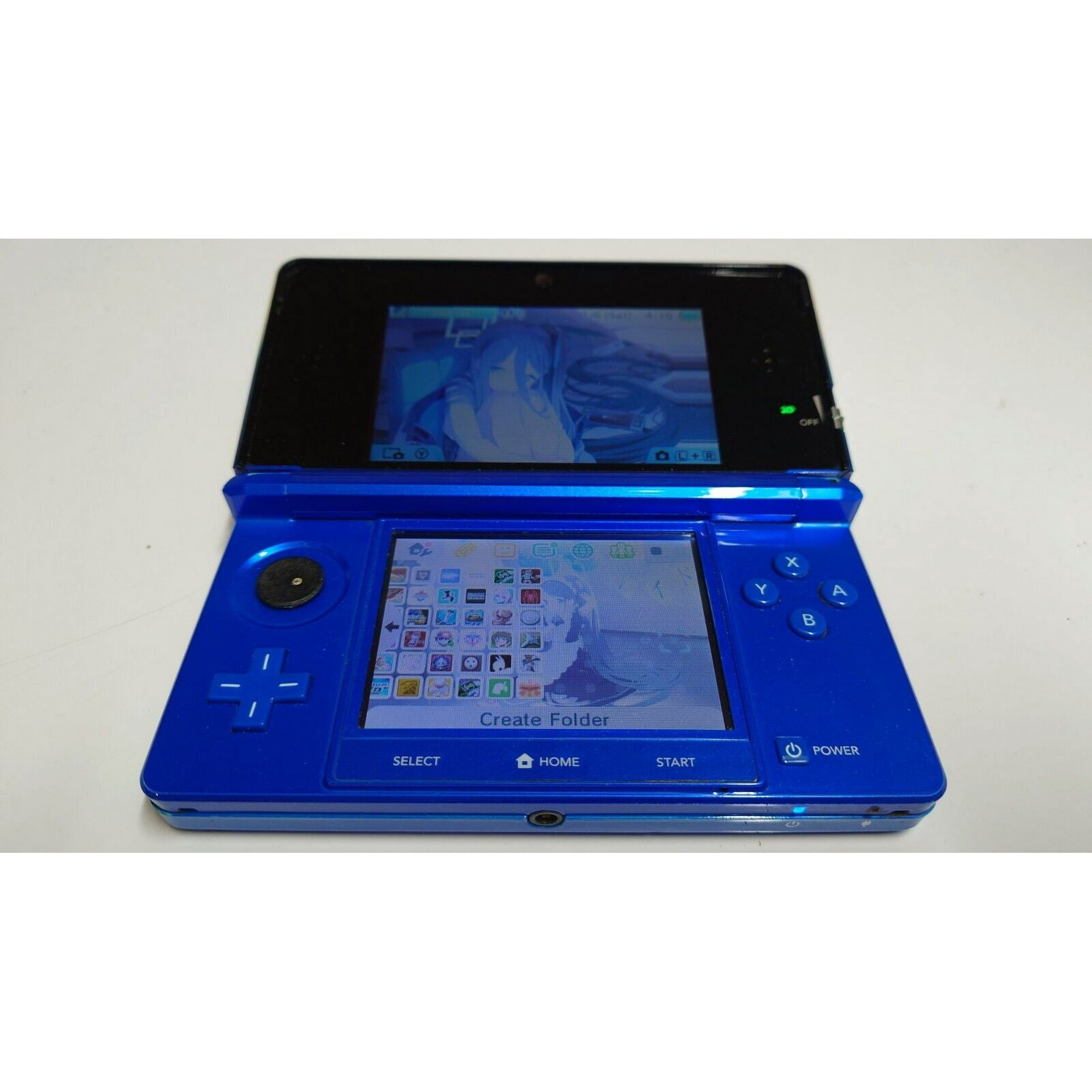 Nintendo 3DS Console (Cobalt Blue) – Mario Series Compatible