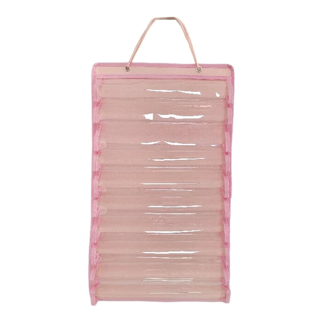 Bolsa de exhibición de cinturón de Karate, soporte de exhibición de cinturón de fieltro a prueba de polvo para colgar en la pared Rosa