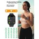 thumbnail image 4 of Reloj inteligente para hombre, reloj deportivo de 1,69 pulgadas, podómetro de frecuencia cardíaca, monitor de sueño, reloj inteligente resistente al agua con 25 modos, 4 of 5