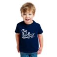 thumbnail image 3 of Gift for Big Brother 2021 Siblings Boys Toddler Kids Big Brother Shirt 5T Navy, 3 of 5