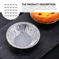 thumbnail image 7 of WAXIAYU 250pcs Disposable Mini Pie Pans Aluminum Foil Baking Cups, 7 of 7