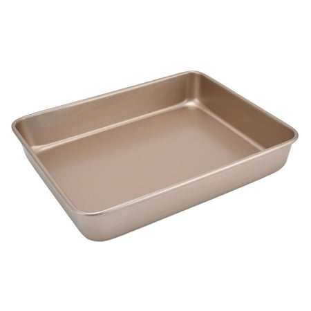 

Baking Sheet Carbon Steel Nonstick Bottom Heating Evenly Baking Pan For Family Dinner Party For Household A 6 Golden 11in Deep Plate