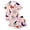 H530 Pink, variant on SJLDQY Halloween Pajamas for Girls Hallowmas Print Short Sleeve Shirts and Shorts 2 Piece Loungewear Sets Casual Sleepwear Button Down Pj Sets