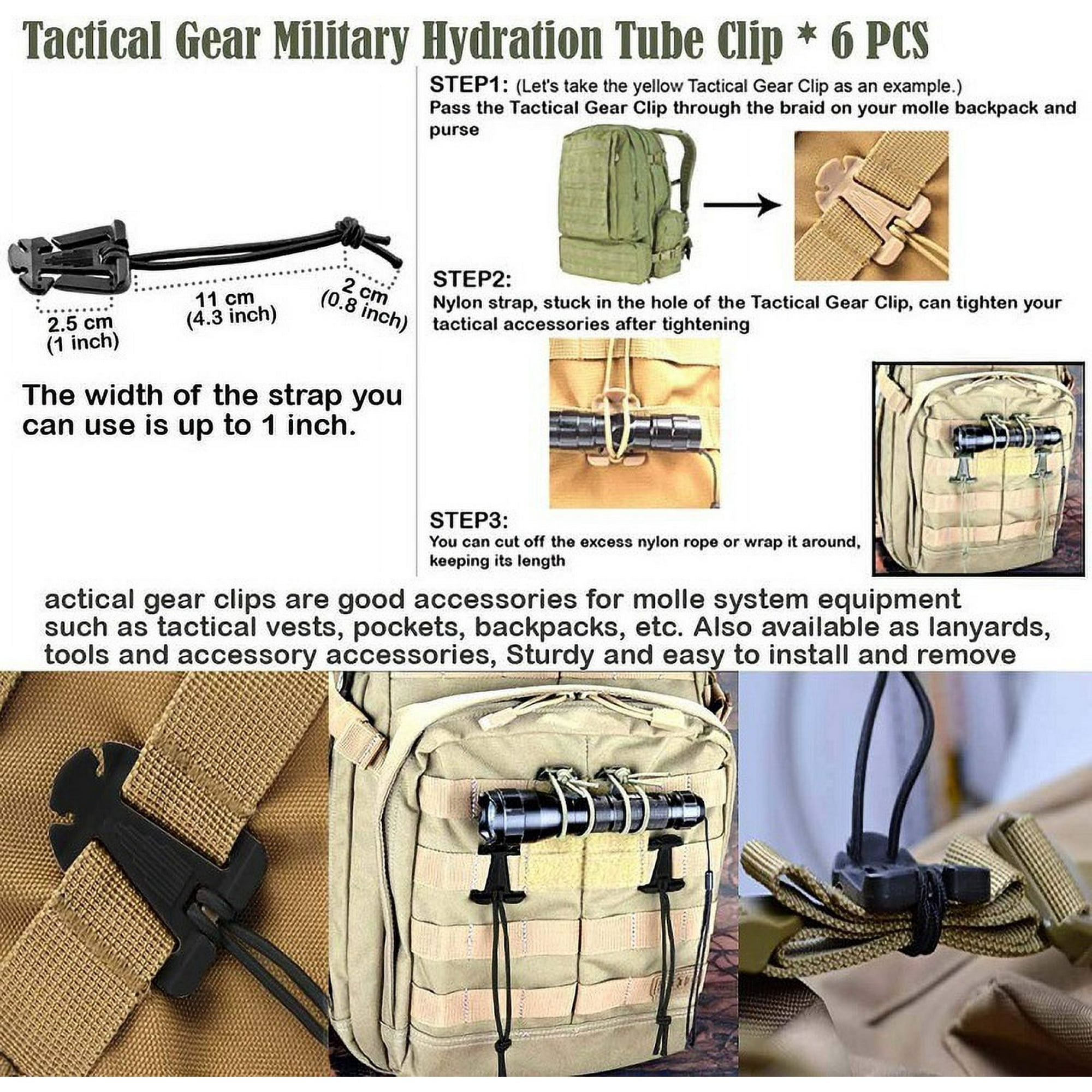 Military backpack attachments discount