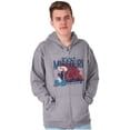 thumbnail image 3 of Popeye Missouri Welcome to MO Arches Zip Up Hoodie Men's Women's Brisco Brands S, 3 of 6