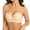 Beige, variant on Strapless Push Up Bra Lace Underwire Thick Padded Multiway Bra for Women, White 32B
