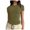 Army Green, variant on MNCEKFOD Womens Basic T Shirts Slim Fit Short Sleeve Tshirts Round Neck Crop Outing Layered Classic Fit Tee Shirts Army Green L