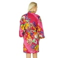 thumbnail image 5 of Bimba Women Cotton Printed Floral Robe Bridal Bridesmaid Getting Ready, 5 of 6