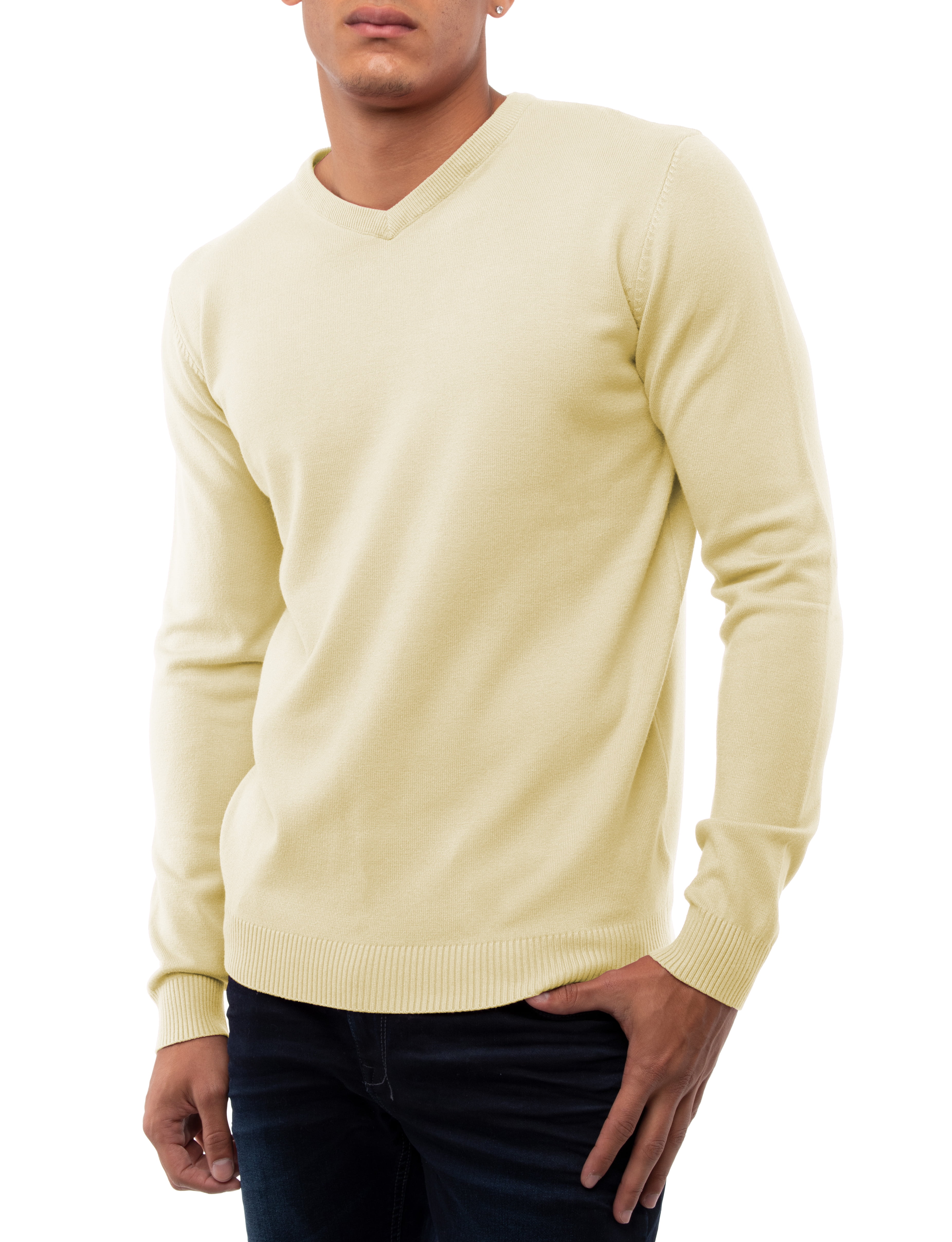 mens v neck jumper sale