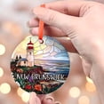 thumbnail image 4 of Custom New Brunswick Ornament |Faux |Unique Canada Souvenir |Vacation Travel Gift | Holiday |Christmas Decor, Holiday Keepsake, Xmas Tree Hanging Decoration, Seasonal Gift Idea, Co, 4 of 5
