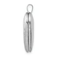 thumbnail image 2 of White Sterling Silver Charm Pendant Locket 25 mm 20, 2 of 3