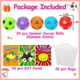 thumbnail image 3 of Balones de fútbol Party Favors Thremhoo, 26 unidades, con forma de fidget spinner, 3 of 6