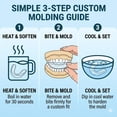 thumbnail image 3 of Mouth Guard for Grinding Teeth at Night, Soft Moldable Night Guards for Teeth Grinding & Clear Mouth Guard for Sleeping 4 Pack, 3 of 8