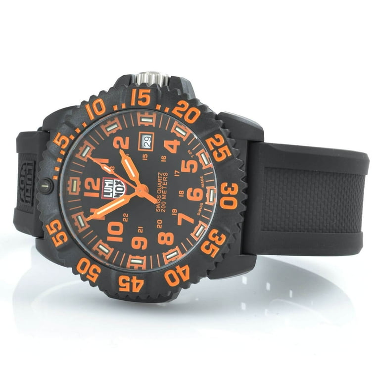 Luminox 3059 Men's Navy Seal Colormark Watch, 44mm, Black