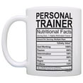 thumbnail image 2 of ThisWear Personal Trainer Gifts for Women Personal Trainer Nutritional Facts Personal Trainer Gift Ideas 11 ounce Coffee Mug, 2 of 4