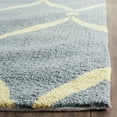 thumbnail image 2 of SAFAVIEH Four Seasons Rionach Geometric Polyester Area Rug, Light Blue/Ivory, 5' x 8', 2 of 5