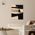 thumbnail image 3 of Maderas Texture Modern Earth Tone Abstracts Canvas Wall Art by Art Remedy, Gallery Wrapped, 36"x45", 3 of 7