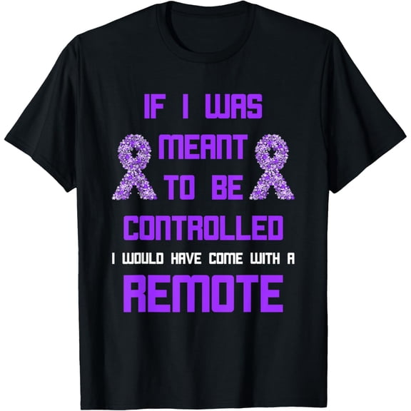Domestic Violence Awareness Remote World Narcissistic Abuse T-Shirt