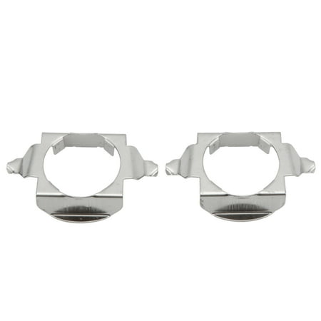 

2Pcs LED Adapter Holder 10W Stainless Steel Material Simple Installation Bulb Base Holder