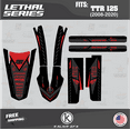 thumbnail image 3 of Kalair GFX Graphics Kit for Yamaha TTR125 (2008-2023) Lethal Series, 3 of 5