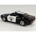 thumbnail image 5 of 2009 Dodge Challenger SRT8 Black and White "California Highway Patrol" Limited Edition to 306 pcs 1/18 Diecast Model Car by ACME, 5 of 6