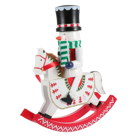 HAMPPLIES Home Decoration Nutcracker Soldier Model Red Synthetic Material 1Pcs