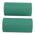 thumbnail image 3 of 1 par de empuñaduras con mancuerna, manijas de barra, empuñaduras gruesas antideslizantes de silicona para levantamiento de pesas, desarrollo muscular, verde, 3 of 5