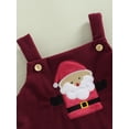 thumbnail image 5 of Cenuakty Baby Girls Boys Christmas Romper, Sleeveless Santa Claus/Tree/Elk Bodysuit for Casual Daily, 5 of 9