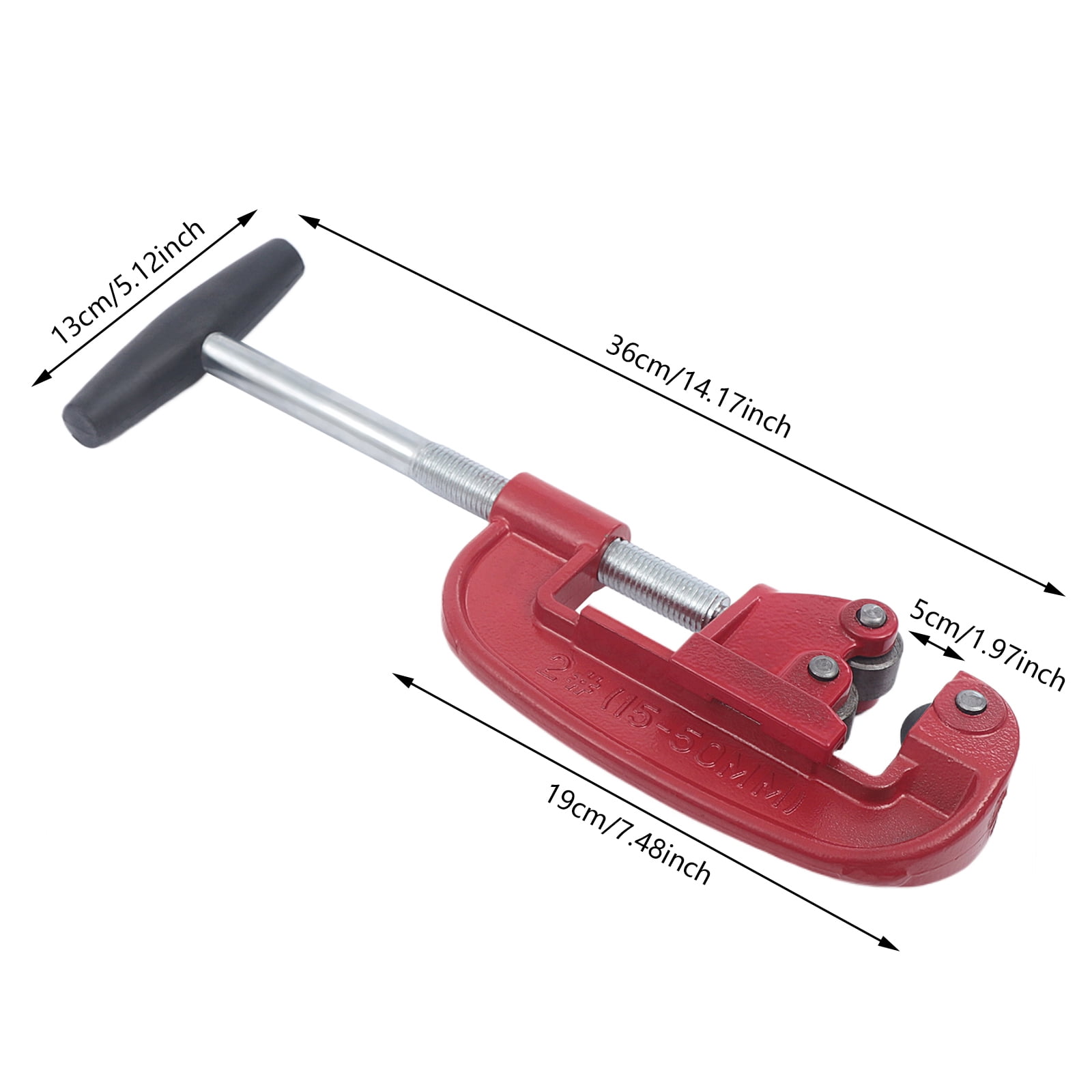 Buy YIYIBYUS Heavy Duty Pipe Cutter, 2 Inch Steel Pipe Cutter, Aluminum
