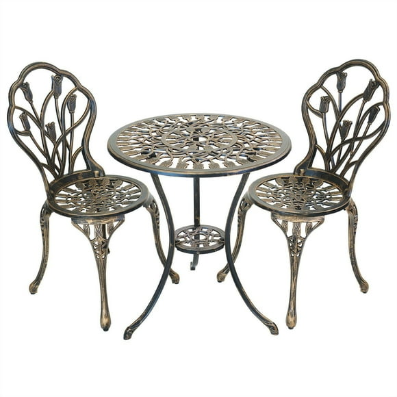 Patio Premier Tulip Garden 3-Piece Bistro Set