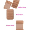 thumbnail image 3 of GFDYREE Women's Bra Extender 2 Hook,Stretchy Soft and Comfortable Bra Strap Extension(Skin Color 3pcs), 3 of 5