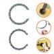 thumbnail image 1 of unbranded 2Ud Sticker Para Roseta De Guitarra Con Material Confiable Y Curvo, 1 of 8