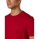 thumbnail image 2 of Camiseta Nautica para hombre con cuello redondo liso y bolsillo, color rojo (S), 2 of 4