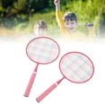 thumbnail image 1 of Ensemble de Raquettes de Badminton pour Enfants, Prise en Main Douce, Haute Élasticité, Résistant à la Torsion, Léger et Portable avec Absorption des Chocs pour Enfants, 1 of 7
