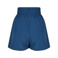 thumbnail image 5 of YTCAMLO High Waist Tennis Skirts for Women Athletic Plus Size Mini Skirts with Shorts Moisture Wicking Flowy Skorts Running Workout Skort, Blue XXL, 5 of 6