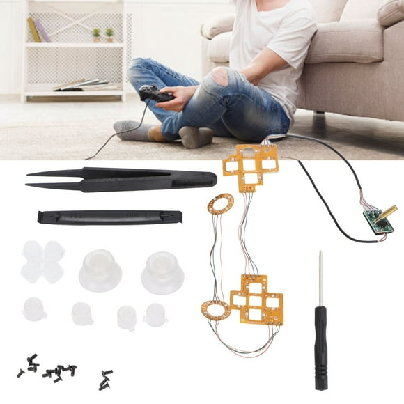 Controller LED Light Board, Controller Light Emitting Board Luminous Vibration Control Easy To Install with Complete Tools for PS5 Controller