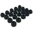 thumbnail image 2 of VEEkI 10 Pairs Large Silicone Replacement Earbud Ear Buds Tips – Black, 2 of 2