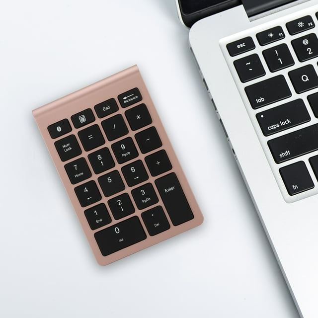 BT304 Numeric Keypad - Ergonomic 22-Key Mini Keyboard for , , and OS - Scissor Foot Key Design in 4 Colors