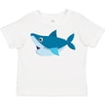 thumbnail image 3 of Inktastic Cute Shark, Little Shark, Blue Shark, Sea Animal Boys or Girls Toddler T-Shirt, 3 of 5