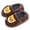 /c68Coffee164, variant on CUZIBR Kids Slippers Boys Girls Cute Lion Fuzzy House Slippers Close Back Warm Winter Warm Indoor Footwear,Coffee,8.5-9 Years