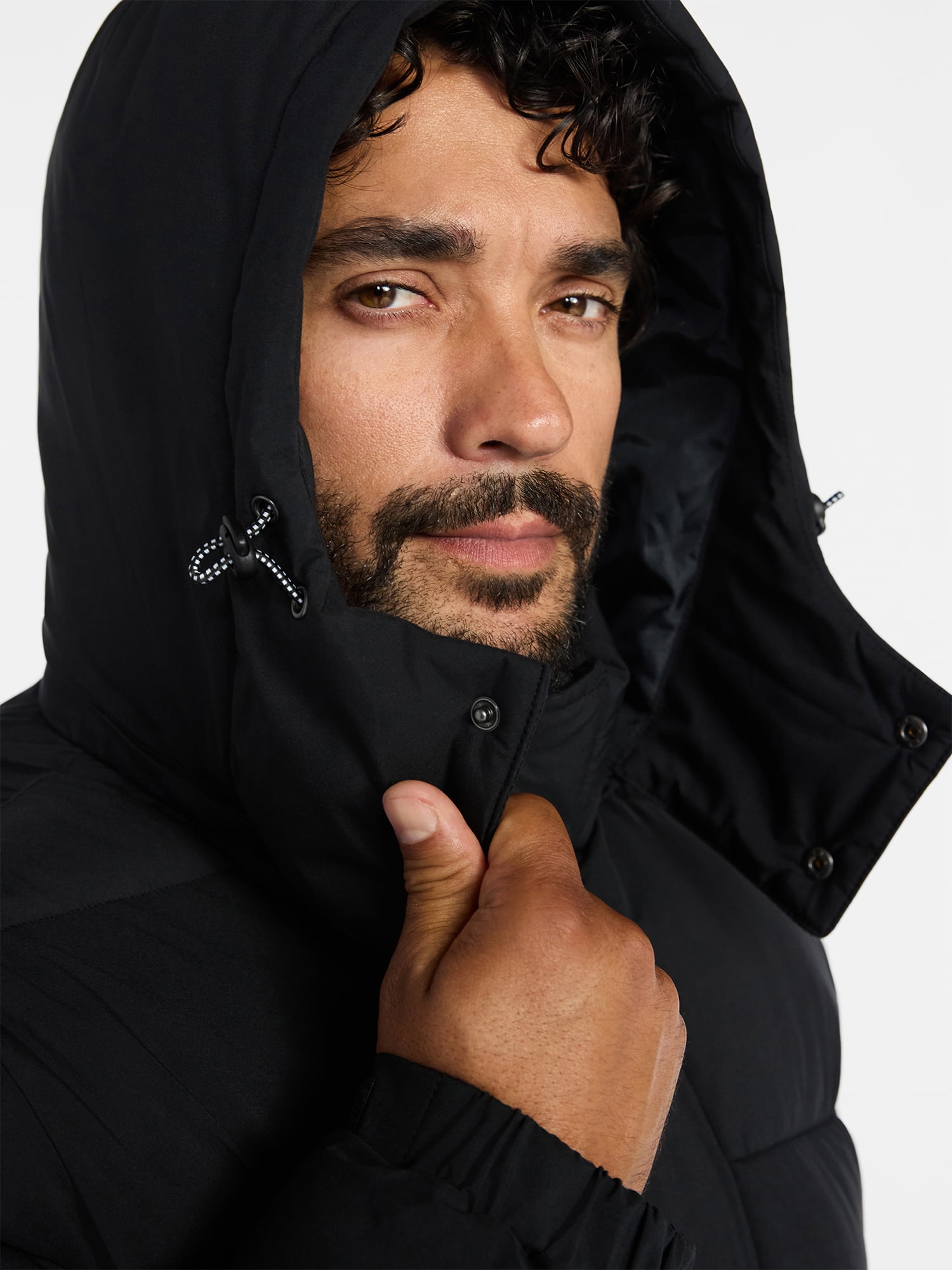 Ozark Trail Men's Hooded Puffer Jacket, Sizes S-3XL