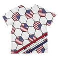 thumbnail image 2 of 4th of July USA World Cup Soccer Ball All Over Toddler T Shirt Multi 6T, 2 of 2