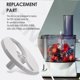 thumbnail image 5 of Soporte de disco para procesador de alimentos Braun K650 K600 K700 K750, 5 of 7