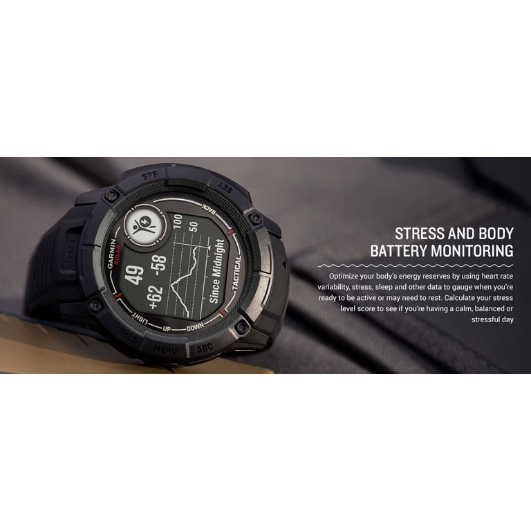 Garmin Instinct 2X Solar - Tactical Edition Black Smart Watch
