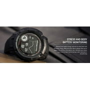 Garmin Instinct 2X Solar - Tactical Edition Black Smart Watch Bundle with Accessories