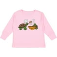 thumbnail image 3 of Inktastic Cute Turtle Chefs Making Soup Boys or Girls Long Sleeve Toddler T-Shirt, 3 of 5