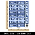 thumbnail image 2 of Shred Border Top Bottom Sticker Set - Dark Blue - Gloss Finish - 2.00" Large, 2 of 7
