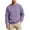Purple, variant on Mens Sweatshirts Cotton Fleece Crewneck Long Sleeve Casual Fall Winter Plain Pullover Tops for Big and Tall (3XL, Blue)